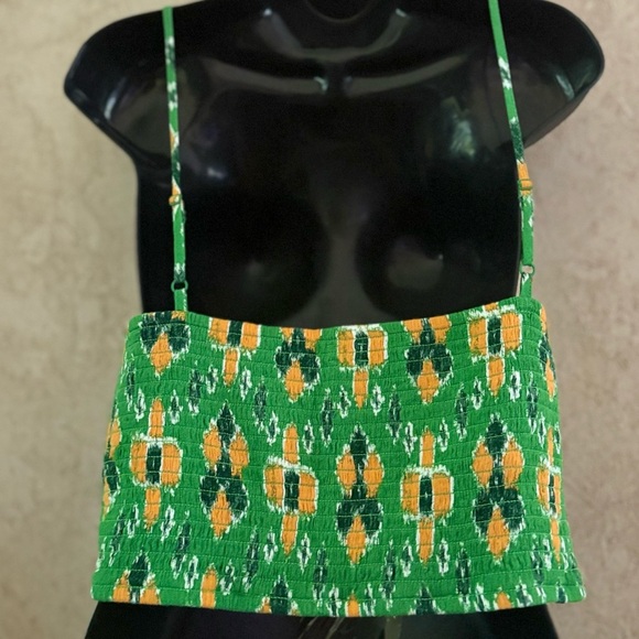 aerie Tie Front Fitted Crop Top - Picture 3 of 7